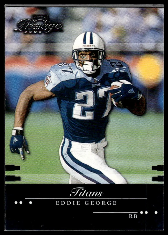 2002 Playoff Prestige #142 Eddie George - Image 1 of 2