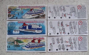 Juego de ""buques de pasajeros"" 2002 BPZ los 6 diferentes - Imagen 1 de 1