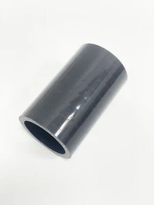 1 1/2" 38MM Intake/Intercooler Coupler Pipe Tubes Black Silicone Straight Hose - Picture 1 of 5