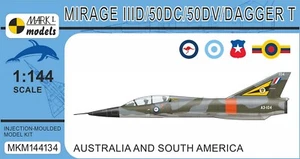 Mark I 1/144 Mirage IIID/50DC/50DV/Dagger T Zweisitzer Australien & Südamerika - Bild 1 von 4