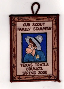 Parche estampida Texas Trails Council Abilene Texas, 2003 - Imagen 1 de 1
