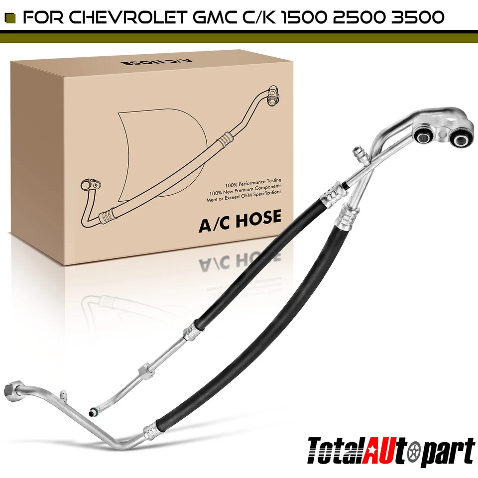Conjunto de manguera colector de aire acondicionado para Chevrolet C1500 C2500 1994-1995 C3500 Tahoe GMC Foto 1 de 4