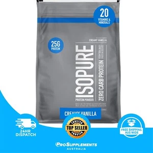 ISOPURE Zero Carb WPI Whey Protein Isolate Powder, 7.5 lb, (3.4 kg), 3 Flavours - Picture 1 of 13