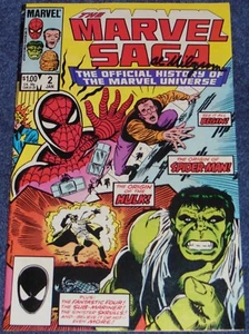 MARVEL SAGA #2~SIGNED STAN LEE ~MILGROM~HULK #1~AMAZING FANTASY #15~FF #2~KIRBY - Picture 1 of 11