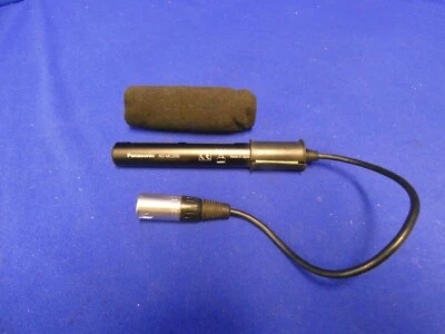 Panasonic AG-MC200 3-pin XLR Shotgun Microphone w/Windscreen, Made in Japan - Image 1 of 4