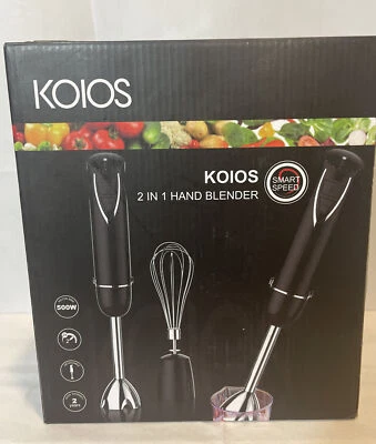Batidora de mano 2 en 1 KOIOS - Nueva en caja abierta Foto 1 de 4