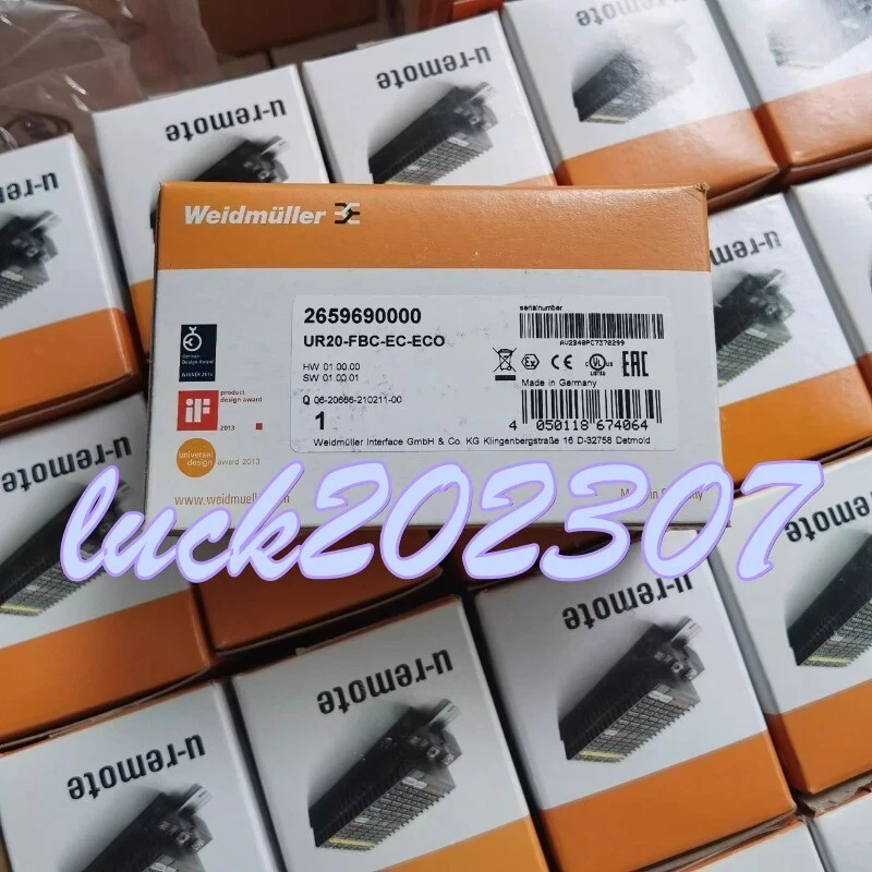 1PC new Weidmuller UR20-FBC-EC-ECO 2659690000 module #TX - Image 1 of 1