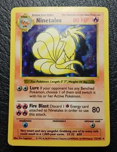 Juego base Ninetales 012/102 (sin sombras) Holo - Imagen 1 de 9