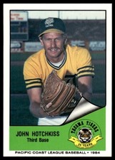 1984 Cramer Tacoma Tigers John Hotchkiss Tacoma Tigers #93