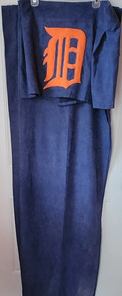 Cobertura deportiva DETROIT TIGERS CENEFA Y PANELES CORTINA azul con naranja D béisbol Foto 1 de 4