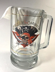 Vintage Disneyland Pirates of the Caribbean Ride 16oz Pint Glass Mug Beer Stein - Picture 1 of 7