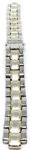 RELIC Edelstahl Uhrenarmband bicolor 6mm 12mm Seiko 7N83-0131  - Bild 1 von 6