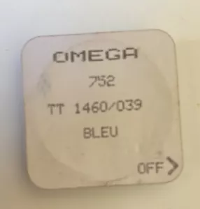 Omega Dynamic Dial For Cal 752 Blue - Imagen 1 de 2