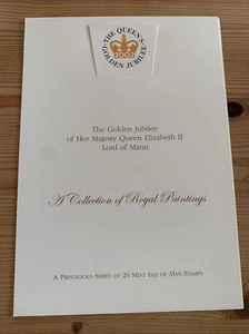 Golden Jubilee Her Majesty The Queen Isle Of Man Stamps Rare Collectors Item - Picture 1 of 7