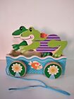 Melissa & Doug First Play Friendly Frogs Pull Toy Leap Frogs A-F-1