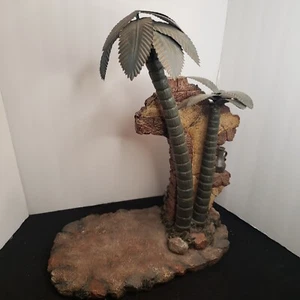 Bombay Company 2003 Christmas Nativity Scene 19" Stand Display Palm Tree - Picture 1 of 12
