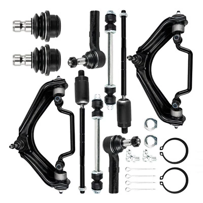 Front Upper Control Arm Lower Ball Joint Tierod Kit for Mercury MOUNTAINEER Foto 1 de 4