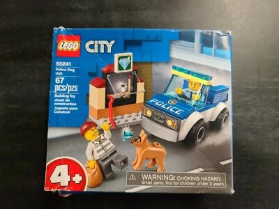 LEGO City #60241  Police Dog Unit -  DAMAGED BOX - Factory Sealed - Image 1 of 4