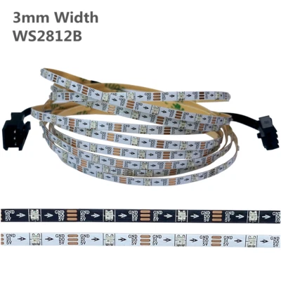 3mm PCB SK6812 Addressable WS2812B Pixel Led Strip Light RGB IC led tape lamp 5V - Image 1 of 4