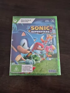 Sonic Superstars Xbox One Series X Brand New & Sealed Sonic The Hedgehog Sega - Picture 1 of 3
