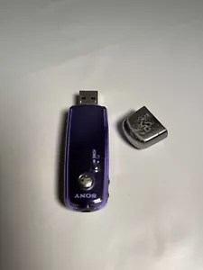 Reproductor de música digital USB Sony Walkman E005F violeta púrpura 2G difícil de encontrar radio sintonizador FM - Imagen 1 de 3