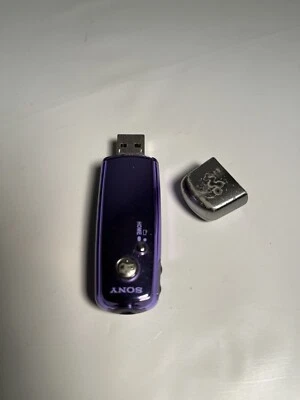 Sony Walkman E005F Digital USB Music Player 紫色 紫色 2G HTF FM 调谐器 收音机 — 第 1/3 张图片