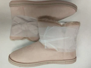 Skechers Cali Cozy Campfire Staying In, Lt Pink w/Bow, WM Size 5 (F8B-2632) - Picture 1 of 11