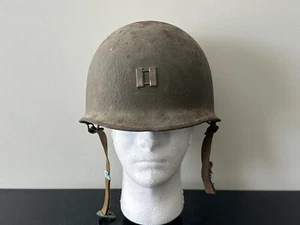 WW2 Era - Unites States M1 Combat Helmet - Picture 1 of 24
