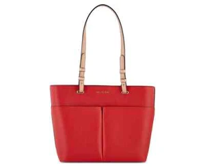 Bolso de hombro Michael Kors Bedford de cuero granulado con bolsillo para mujer - Imagen 1 de 8