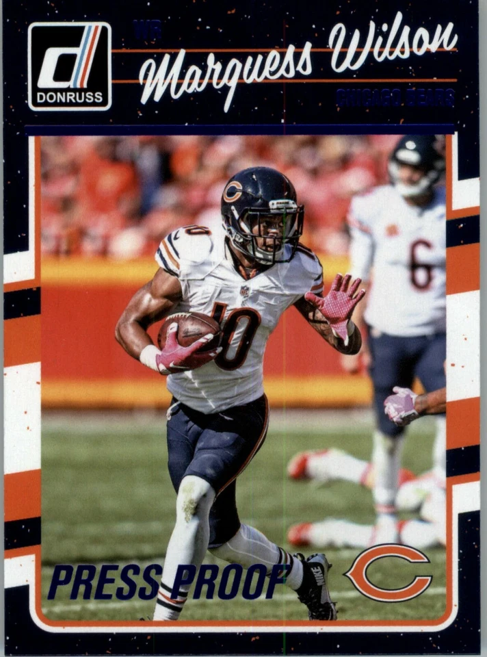 2016 Panini Donruss - Football Singles - Base, Blue Press Proof and inserts - Image 1 of 1