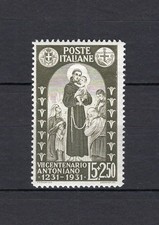 #982 - Regno - 5 lire Morte di Sant'Antonio, 1931 - Nuovo (** MNH)