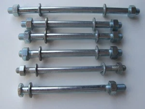 AJS MATCHLESS ENGINE MOUNTING FRAME BOLT NUT WASHER SET - Picture 1 of 1