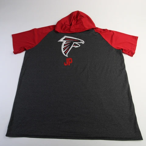 Atlanta Falcons WSI Sports Short Sleeve Shirt Men's Gray/Red Used Cover