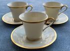 Three Lenox Eternal Cup And Saucer Sets