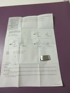 brother sewing machine straight stitch foot with instructions NEW - Bild 1 von 2