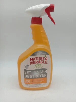 NATURE'S MIRACLE 32oz OXY SET IN STAIN REMOVER.   131 - Image 1 of 4