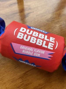 Double Bubble Gum Large Silk Screened On Canvas Art Sculpture Pop Art Piece - Picture 1 of 7