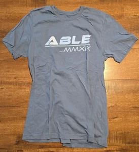 Able EST. MMXIX Short Sleeve T- Shirt Size M/L - Picture 1 of 3