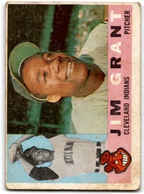 1960 TOPPS JIM GRANT CLEVELAND INDIANS #14 - Image 1 of 2
