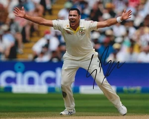 Foto firmada a mano de Scott Boland 10x8 de Australia autógrafo de cricket The Ashes 2 - Imagen 1 de 1