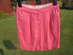Boden Shorts Gr 6 Coral Lottie Leinen Shorts (#2 Mann)