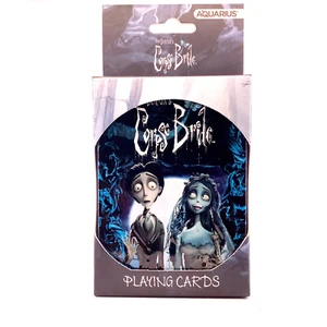 Cartas de juego de novia cadáver con caja de hojalata de Acuario Tim Burton's NBC - Imagen 1 de 3