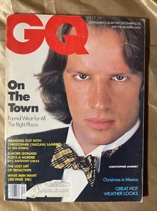 GQ Magazine 1984 December -  Christopher Lambert - Picture 1 of 2