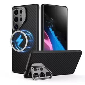 Nillkin Case for Samsung Galaxy S25 Ultra CamShield Carbon Fiber with Camera ... - Picture 1 of 6