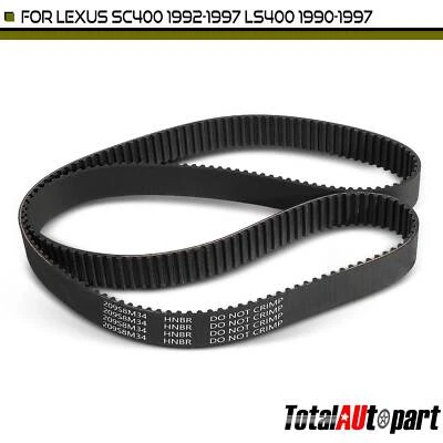 Engine Timing Belt for Lexus LS400 1990 1991-1997 SC400 1992-1997 V8 4.0L GAS - Image 1 of 4