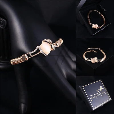 Armband Armschmuck Bracelet *Schlange* Rosegoldim Etui, Geschenk Weihnachten - Bild 1 von 4