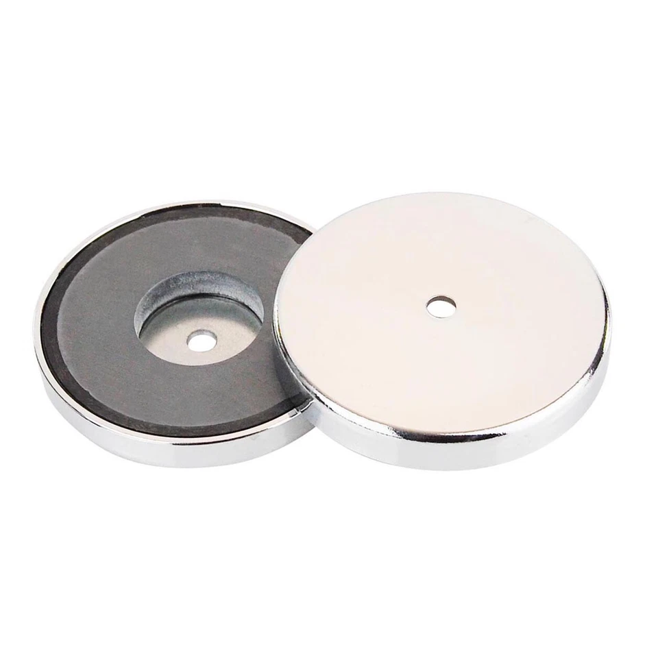 Master Magnetics Rundmagnet bis 29 Kg Haftkraft Durchmesser 67 Mm Chrom-blende