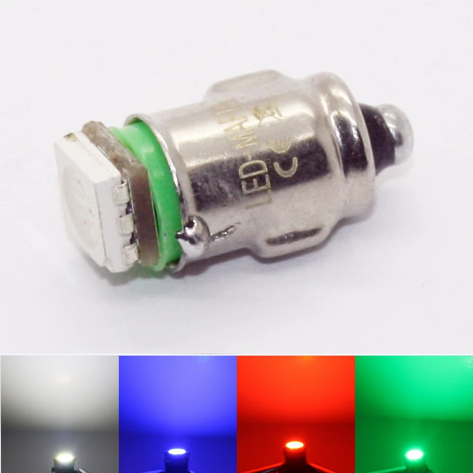 1x BA7S LED 12V Green Red Blue White Speedometer Instrument Lighting Lamp Base - Image 1 of 1