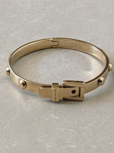 Bracciale firmato Michael Kors fibbia oro moda