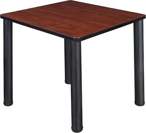 Kee 30" Square Breakroom Tablecherry/ Black - Picture 1 of 2